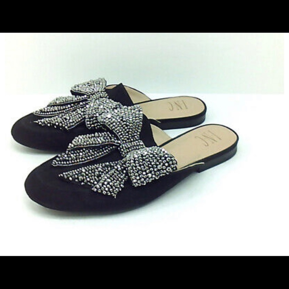 INC WOMENS GANNIE11 CLOSED TOE SLIP ONS MULES